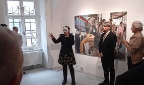 Vernisáž Krajina s ptáky