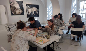 Malba akvarelem s Toy_Box