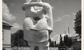 Matka s dítětem, Boskovice, 1965